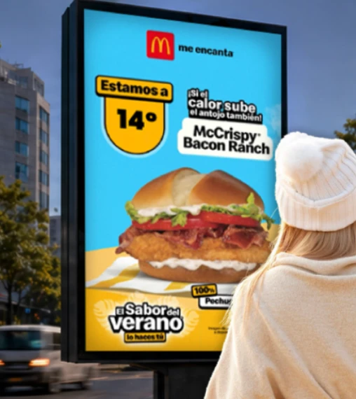 Pieza de McDonald's para clima frío: McCrispy Bacon Ranch